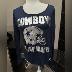 Victoria’s Secret pink Dallas Cowboys Shirt size medium